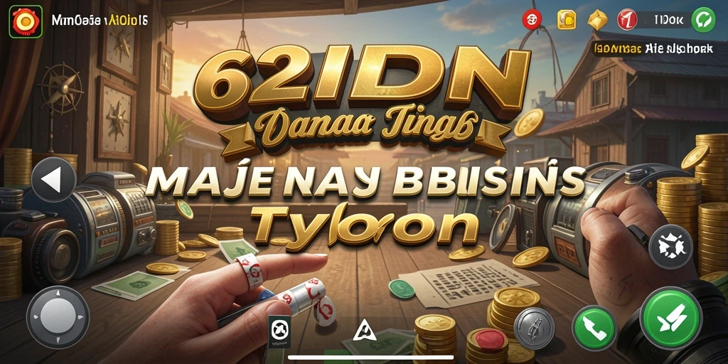 Gameplay Tycoon yang menarik dan menantang dalam 62IDN.