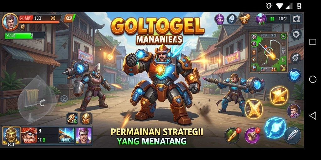 Tampilan menarik screenshot gameplay GOLTOGEL.