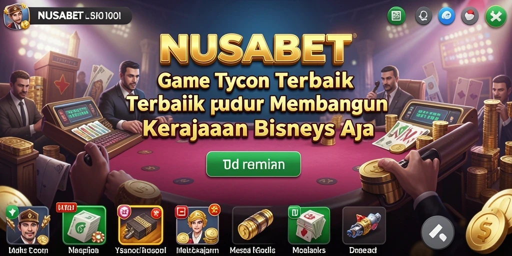 Tampilan gameplay NUSABET yang seru dan interaktif.