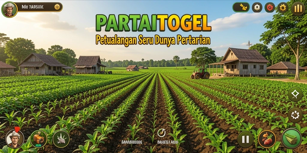 Tangkapan layar gameplay PARTAITOGEL menampilkan petualangan bertani yang menyenangkan.