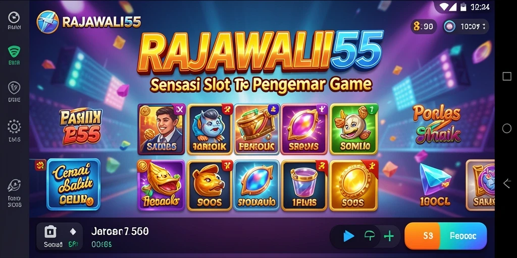 Screenshot RAJAWALI55 menampilkan gameplay slot yang seru dan menarik.