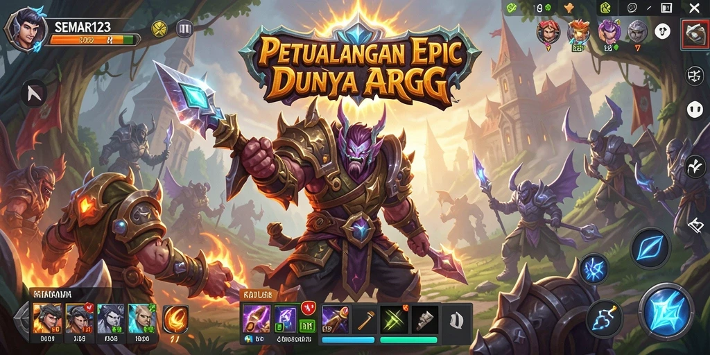 Gameplay menarik dalam dunia fantasi ARPG SEMAR123.