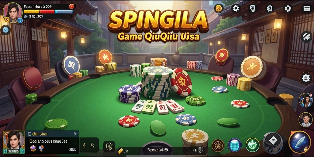 Gameplay seru QiuQiu dengan grafis menawan.