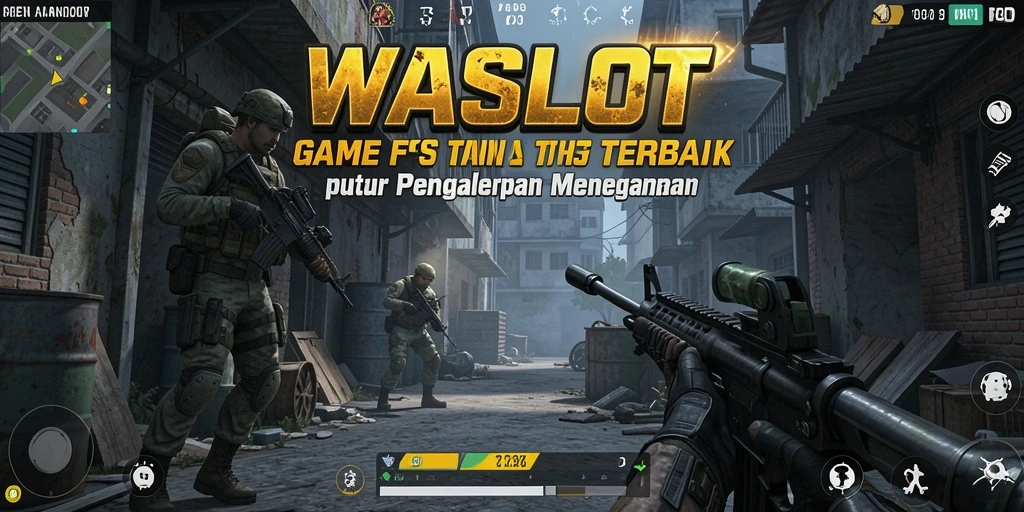 Tangkapan layar menampilkan aksi menegangkan dalam game FPS.
