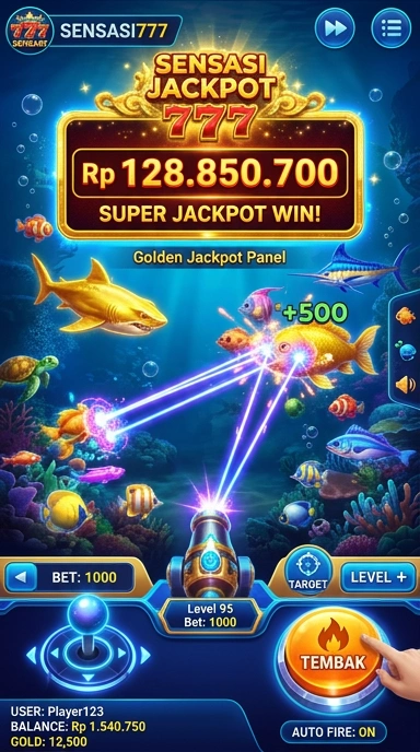 Tampilan antarmuka sensasi777 yang sederhana dan intuitif.